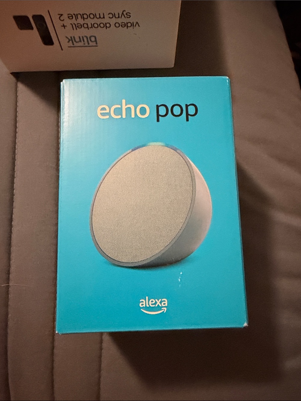 Amazon Echo Pop Smart Speaker - Light Blue